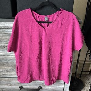 NWOT Maroon Top